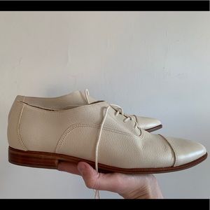 Madewell white Oxford shoes